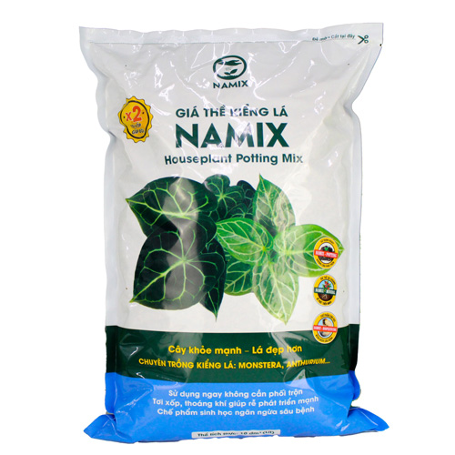 Giá thể kiểng lá và cây trong nhà trộn sẵn Namix - OnlyPlants VN