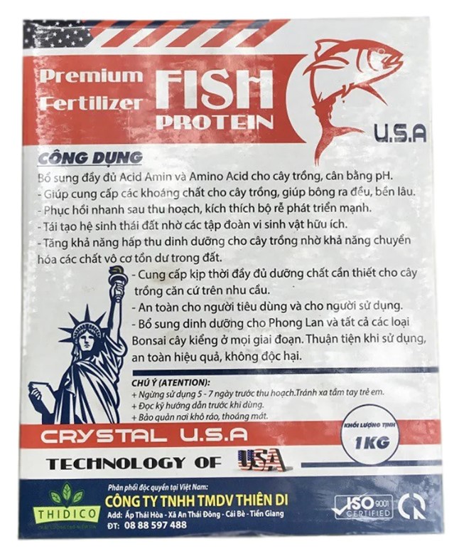 Phân cá tan chậm của Mỹ - OnlyPlants VN