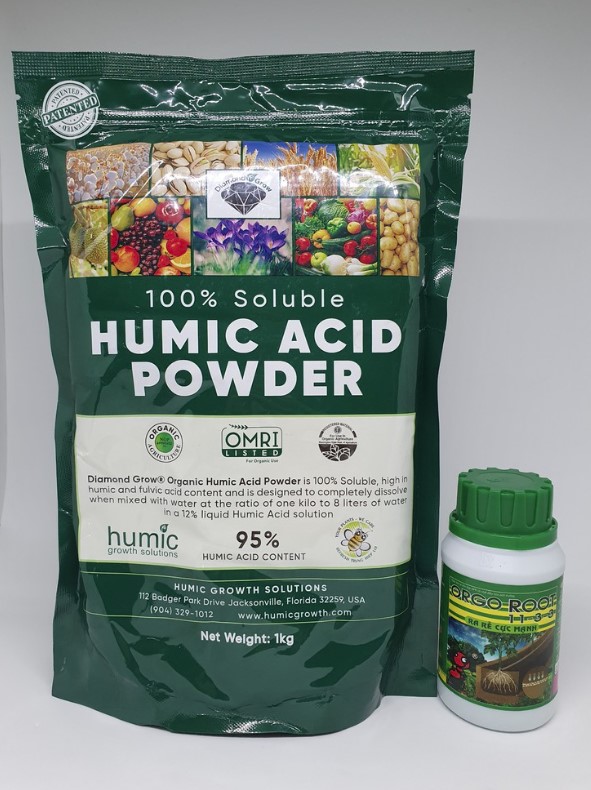 Phân hữu cơ Acid Humic Powder nhập khẩu Mỹ - OnlyPlants VN