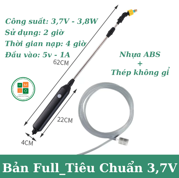 Phiên bản Full - Tiêu chuẩn 3,7V 